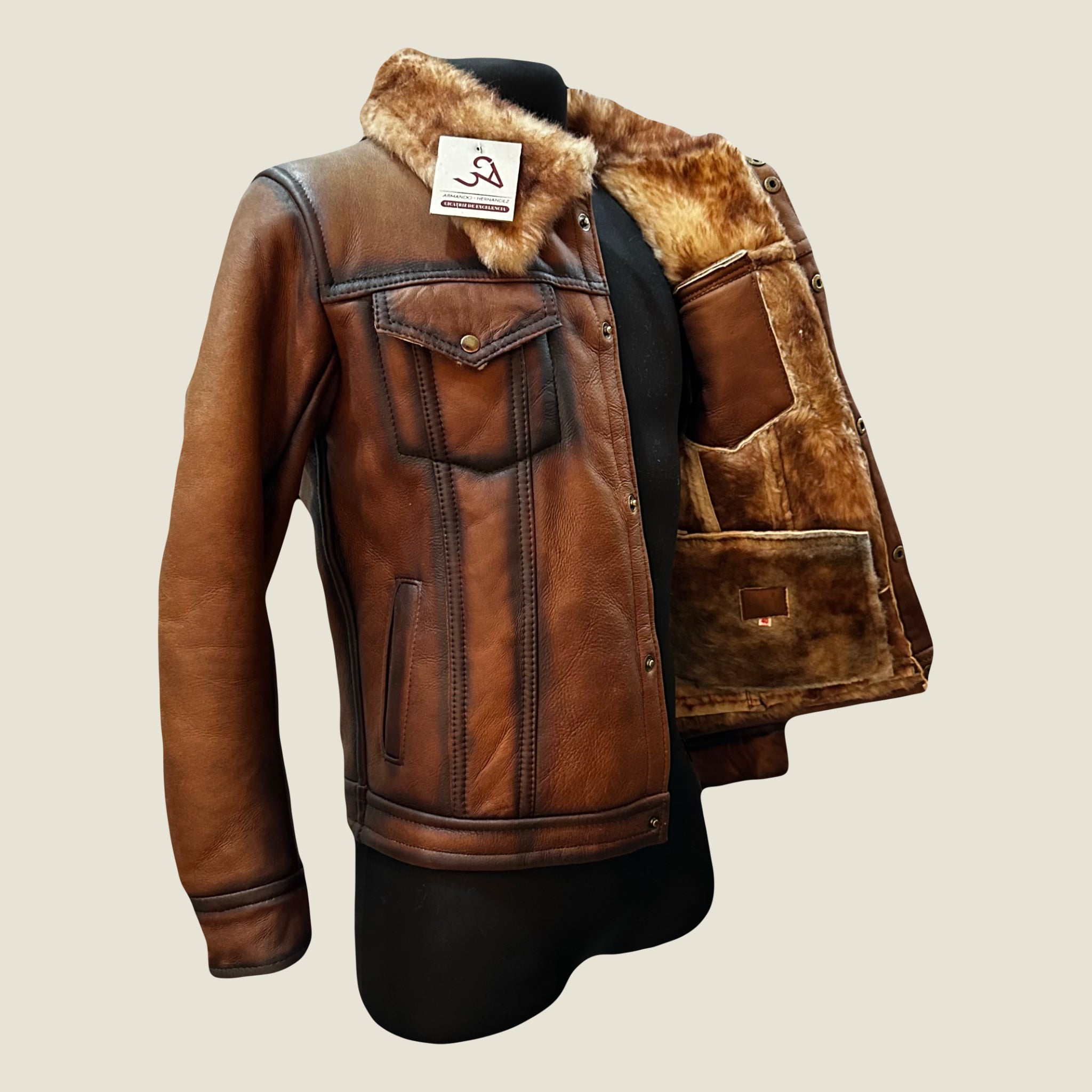 AH Trucker Caramelo Puntas Sombreada